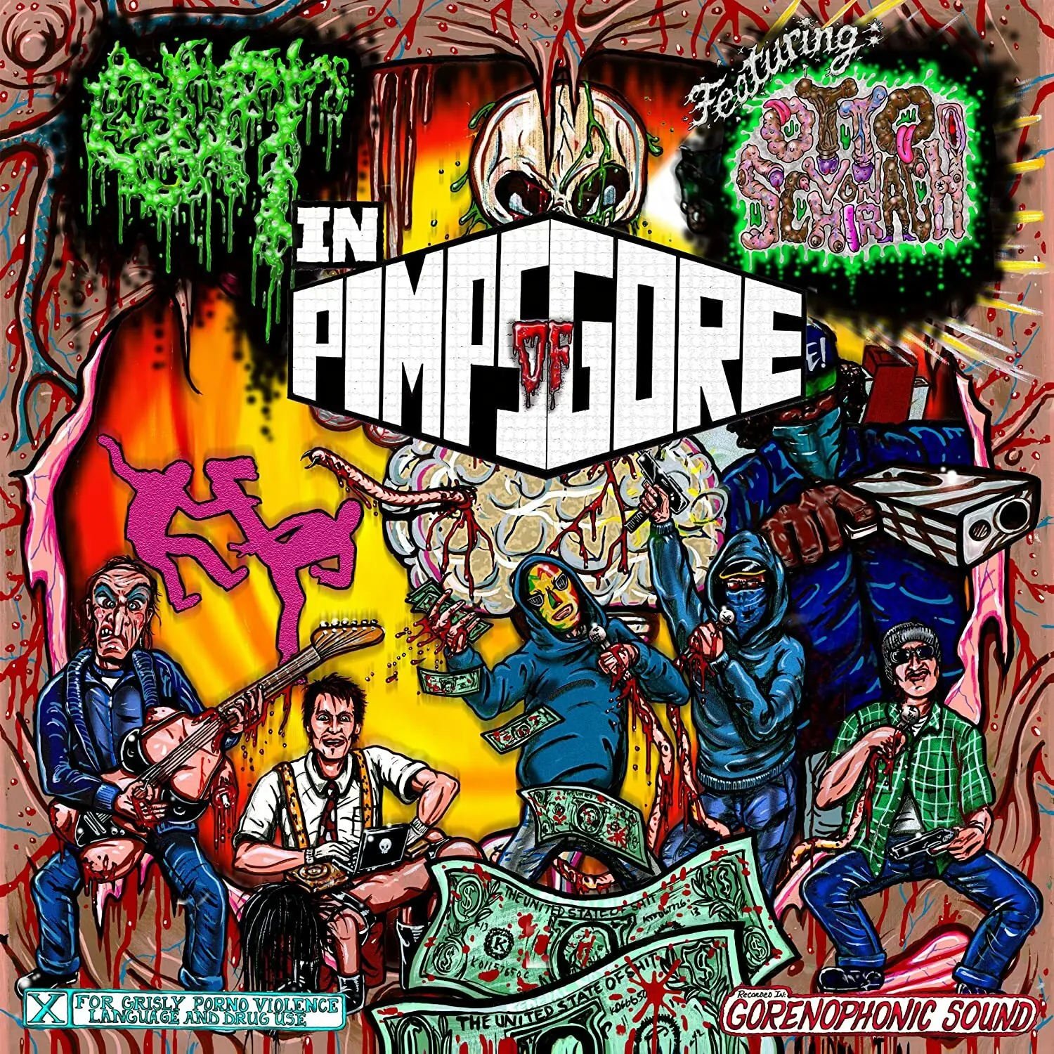 GUT · Pimps of Gore | CD (Grindcore CDs)