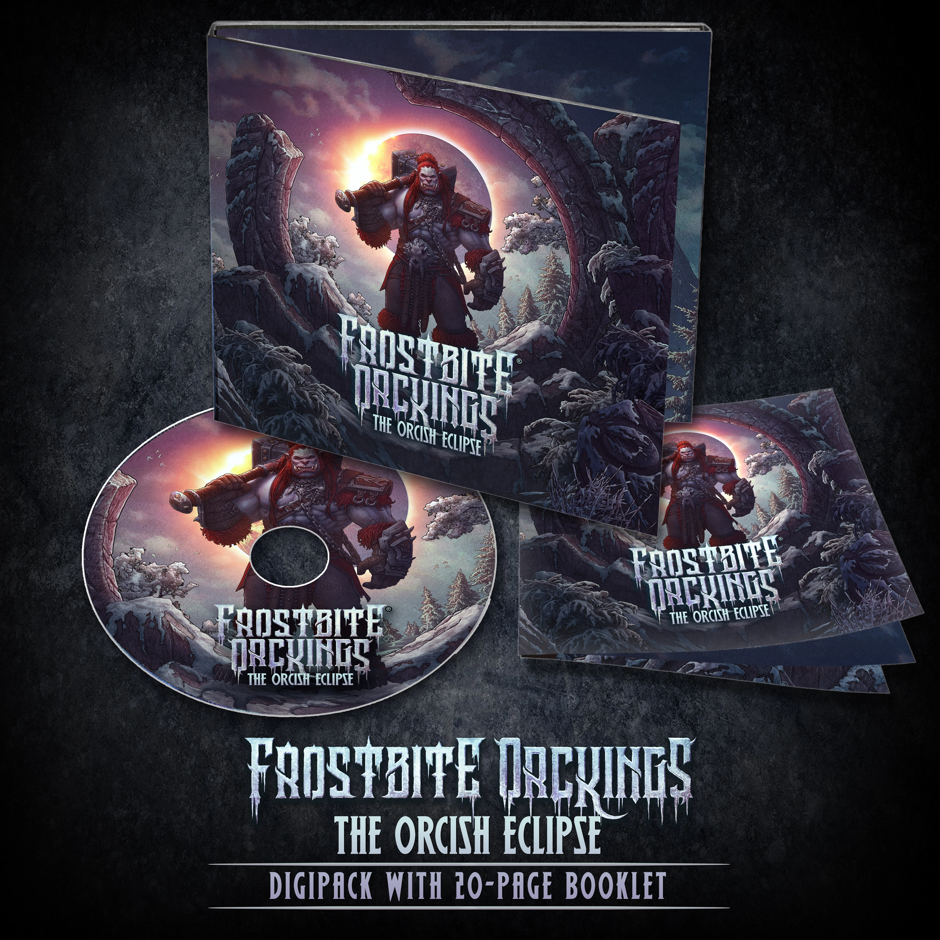 FROSTBITE ORCKINGS - The Orcish Eclipse · DIGIPAK CD