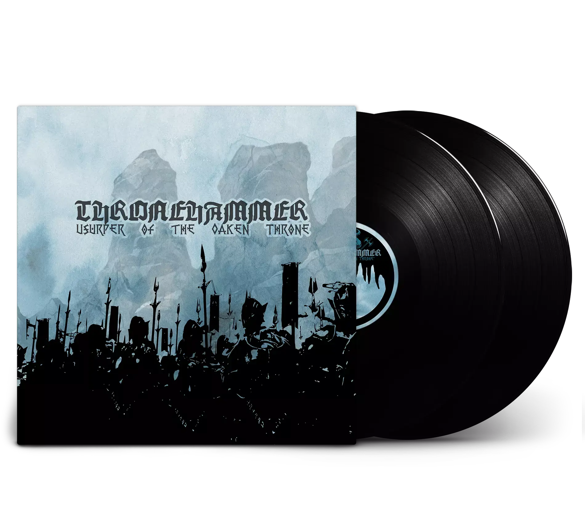 THRONEHAMMER · Usurper of the Oaken Throne | BLACK 2LP (Epic Metal/Doom Metal/Death Metal Vinyl)