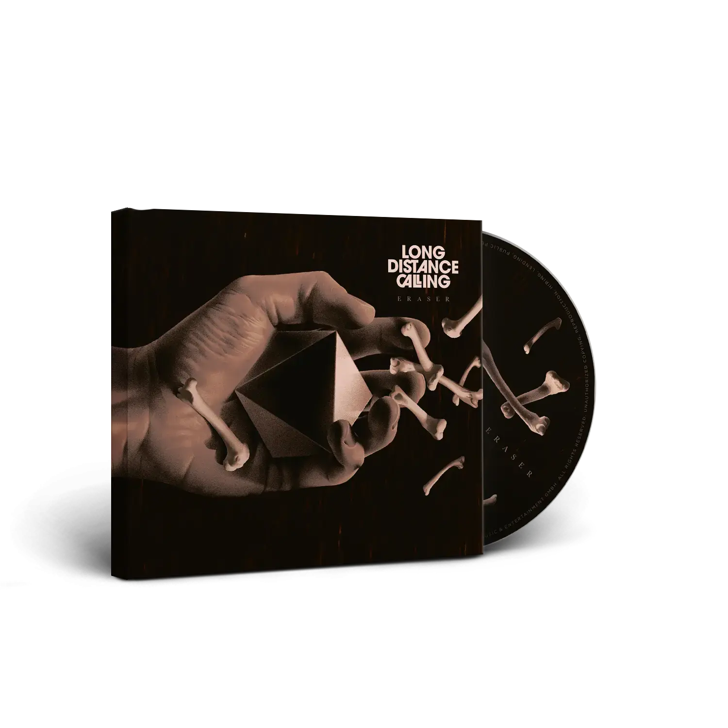 LONG DISTANCE CALLING · Eraser | MEDIABOOK - SIGNED (Progressive Rock CDs)