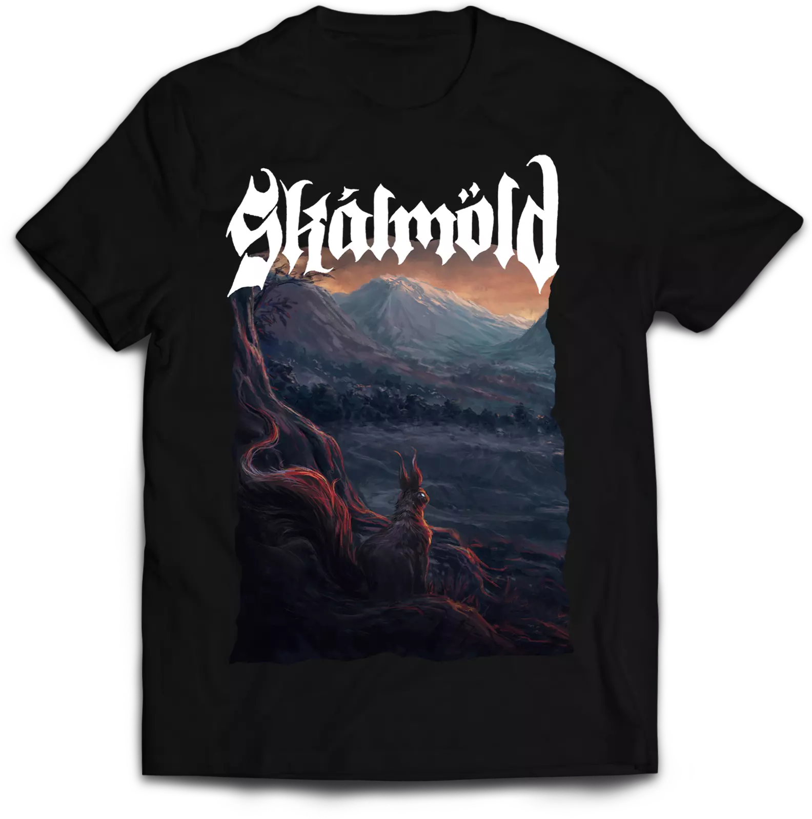 SKÁLMÖLD · Ratatoskur | T-SHIRT SKÁLMÖLD · Ratatoskur | T-SHIRT (Viking Metal/Folk Metal Clothes)