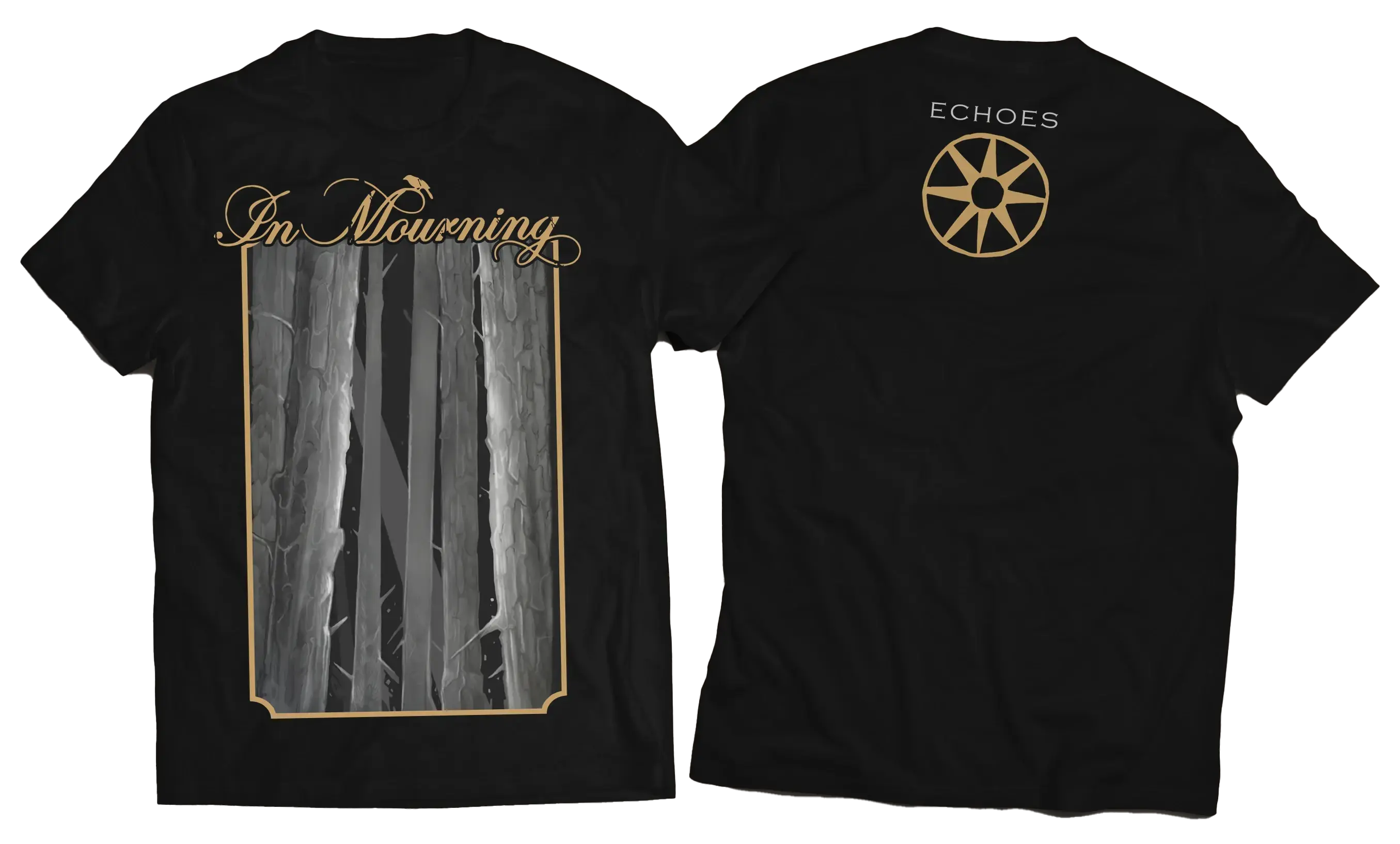 IN MOURNING · Echoes | T-SHIRT (Death Metal/Doom Metal/Progressive Metal Clothes)