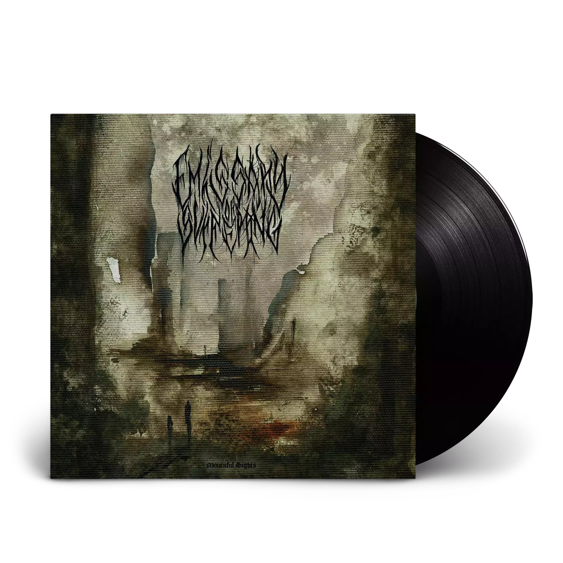EMISSARY OF SUFFERING - Mournful Sights · BLACK LP (Death Metal Vinyl)