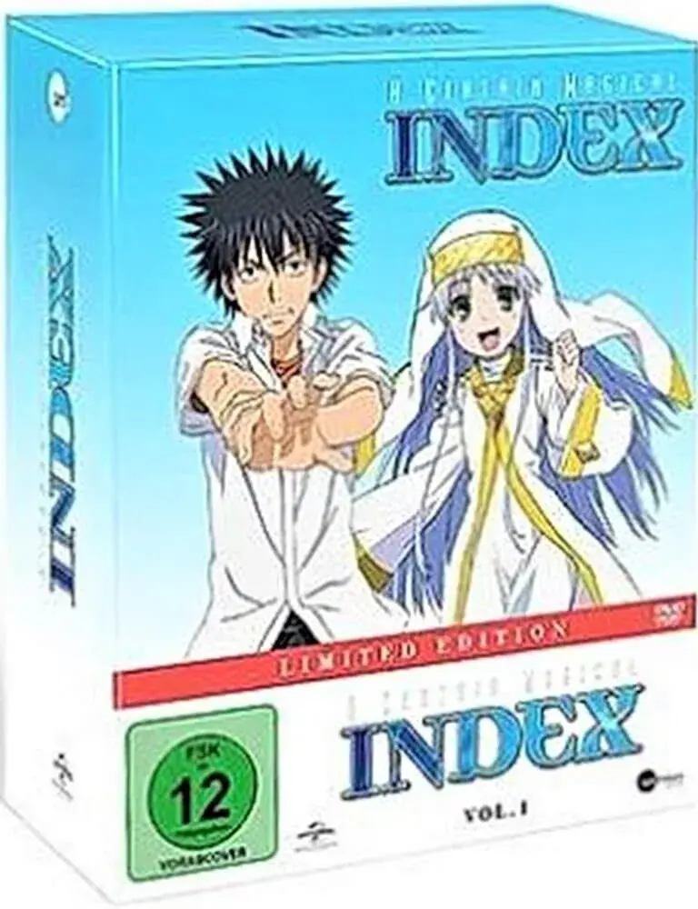 A CERTAIN MAGICAL INDEX · A Certain Magical Index Vol.1 - Limited Box Set | DVD (Animation/Anime DVDBluRay)