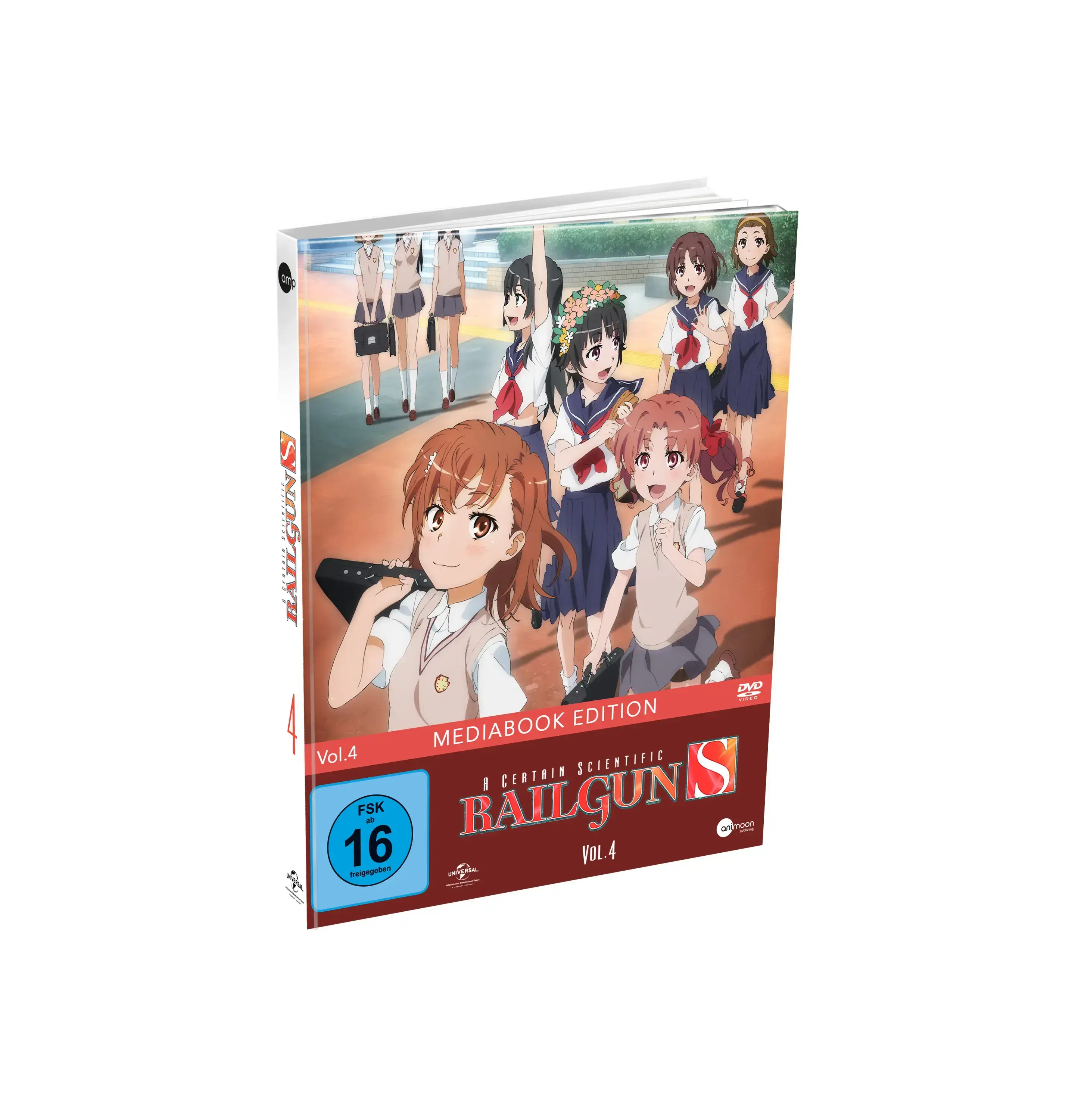 A CERTAIN SCIENTIFIC RAILGUN · A Certain Scientific Railgun S Vol.4 | DVD (Animation/Anime DVDBluRay)