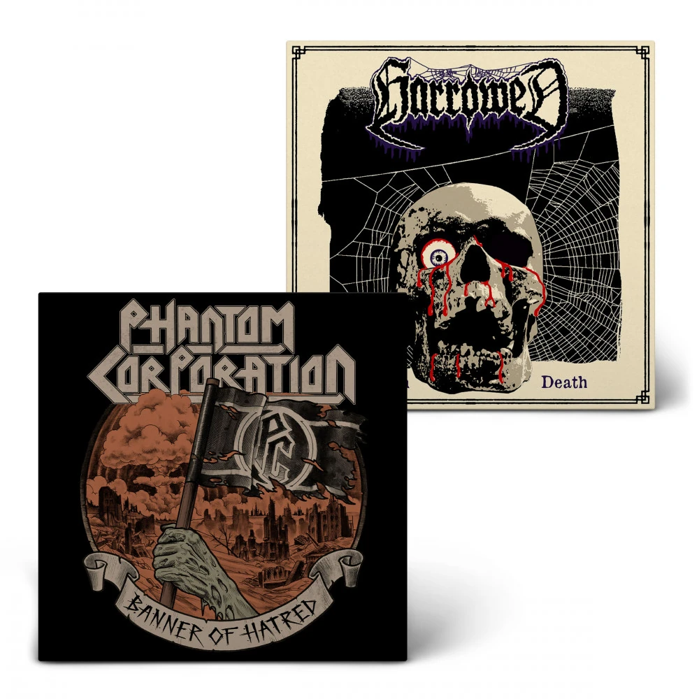 PHANTOM CORPORATION / HARROWED · Split | DIGIPAK CD (Death Metal/Thrash Metal CDs)