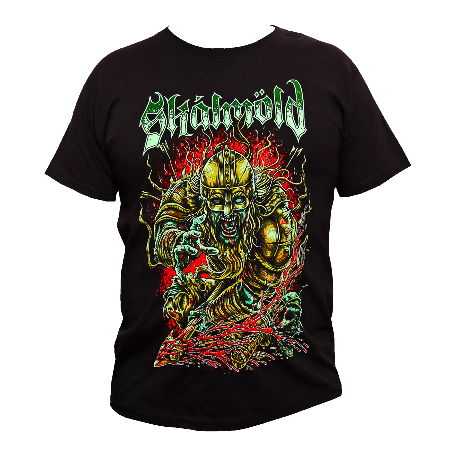 SKÁLMÖLD - Zombie · T-SHIRT SKÁLMÖLD - Zombie · T-SHIRT (Viking Metal/Folk Metal Clothes)