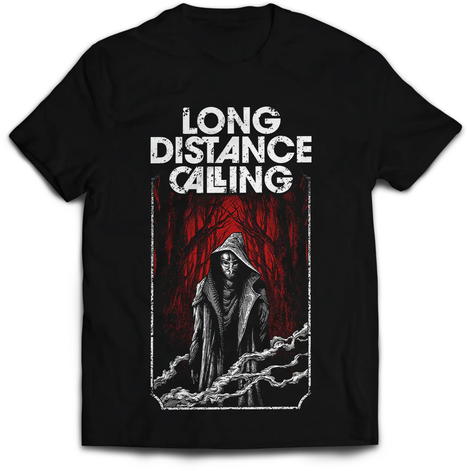 LONG DISTANCE CALLING · Phantom Woods | T-SHIRT LONG DISTANCE CALLING · Phantom Woods | T-SHIRT (Progressive Rock Clothes)