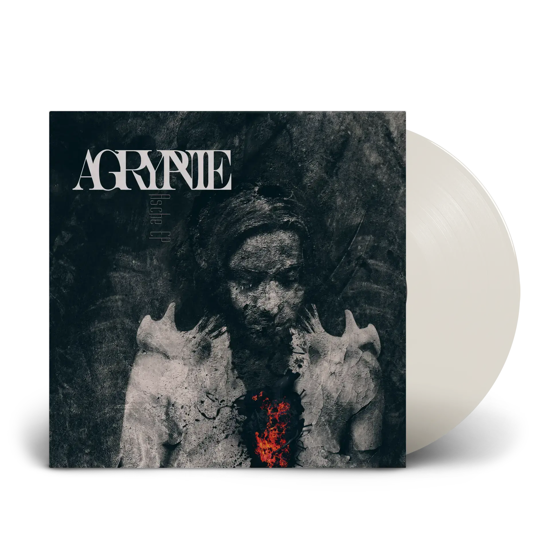 AGRYPNIE · Asche EP | CLEAR LP (Black Metal Vinyl)
