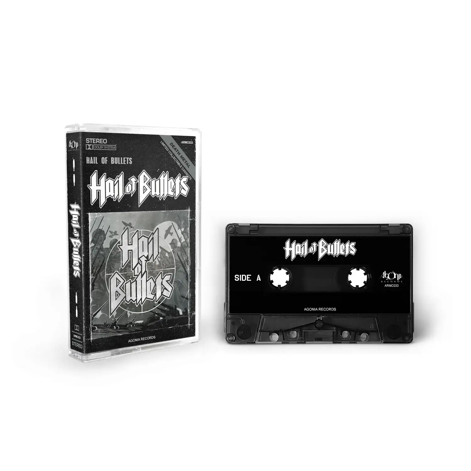HAIL OF BULLETS - Hail Of Bullets · BLACK TAPE HAIL OF BULLETS - Hail Of Bullets · BLACK TAPE (Death Metal Tapes)