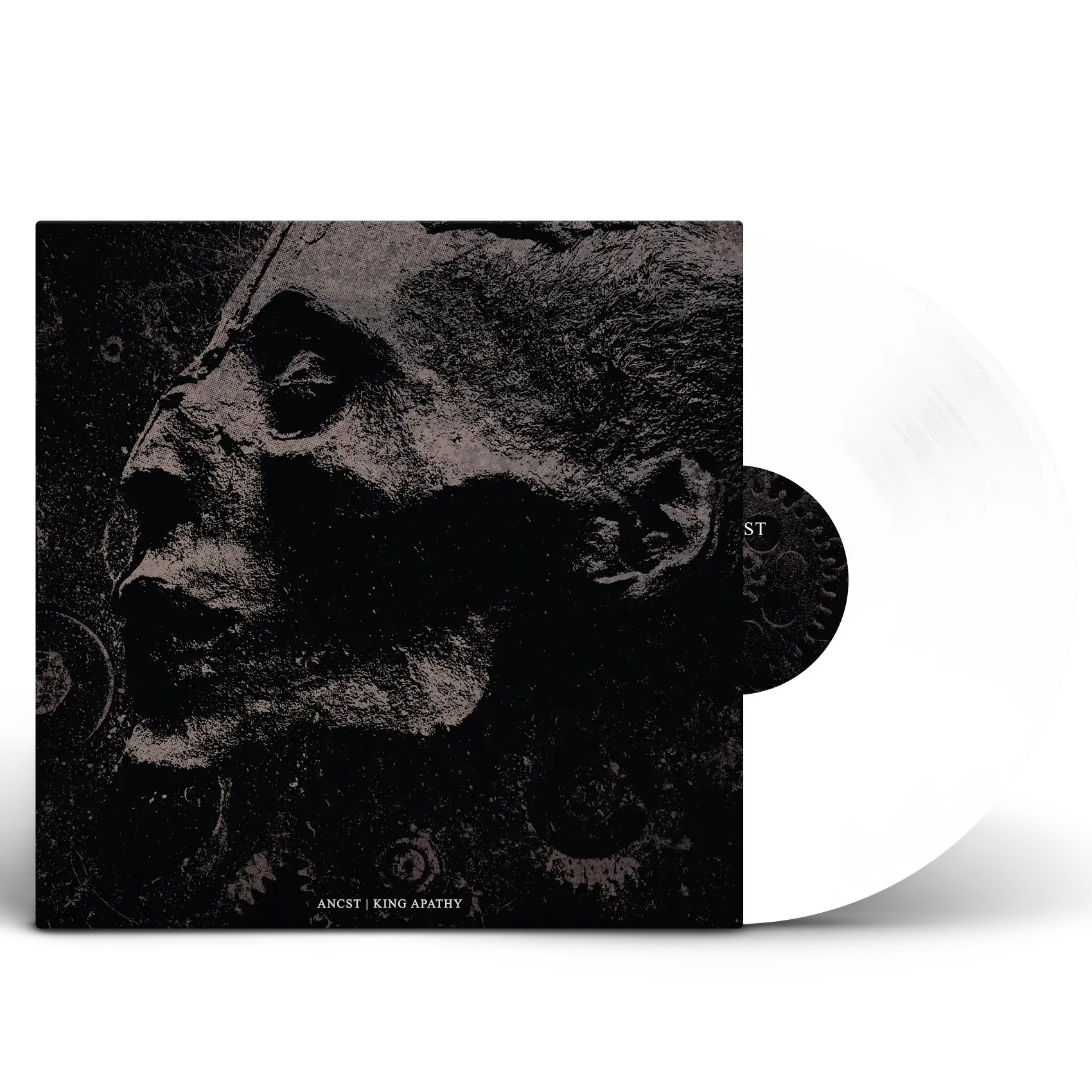 ANCST / KING APATHY · Split | WHITE LP (Black Metal Vinyl)