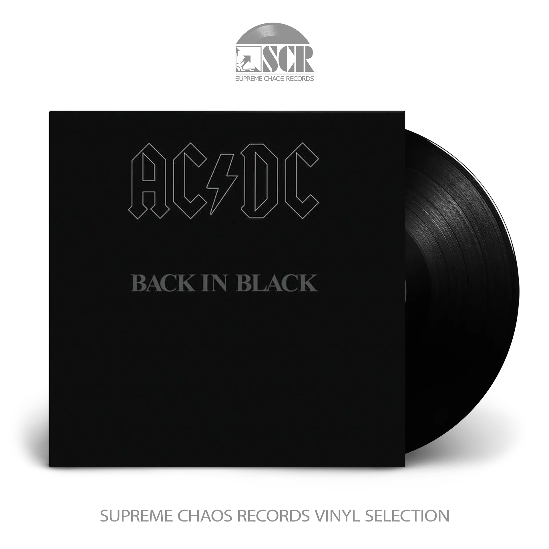 AC/DC - Back In Black · BLACK LP (Hard Rock Vinyl)