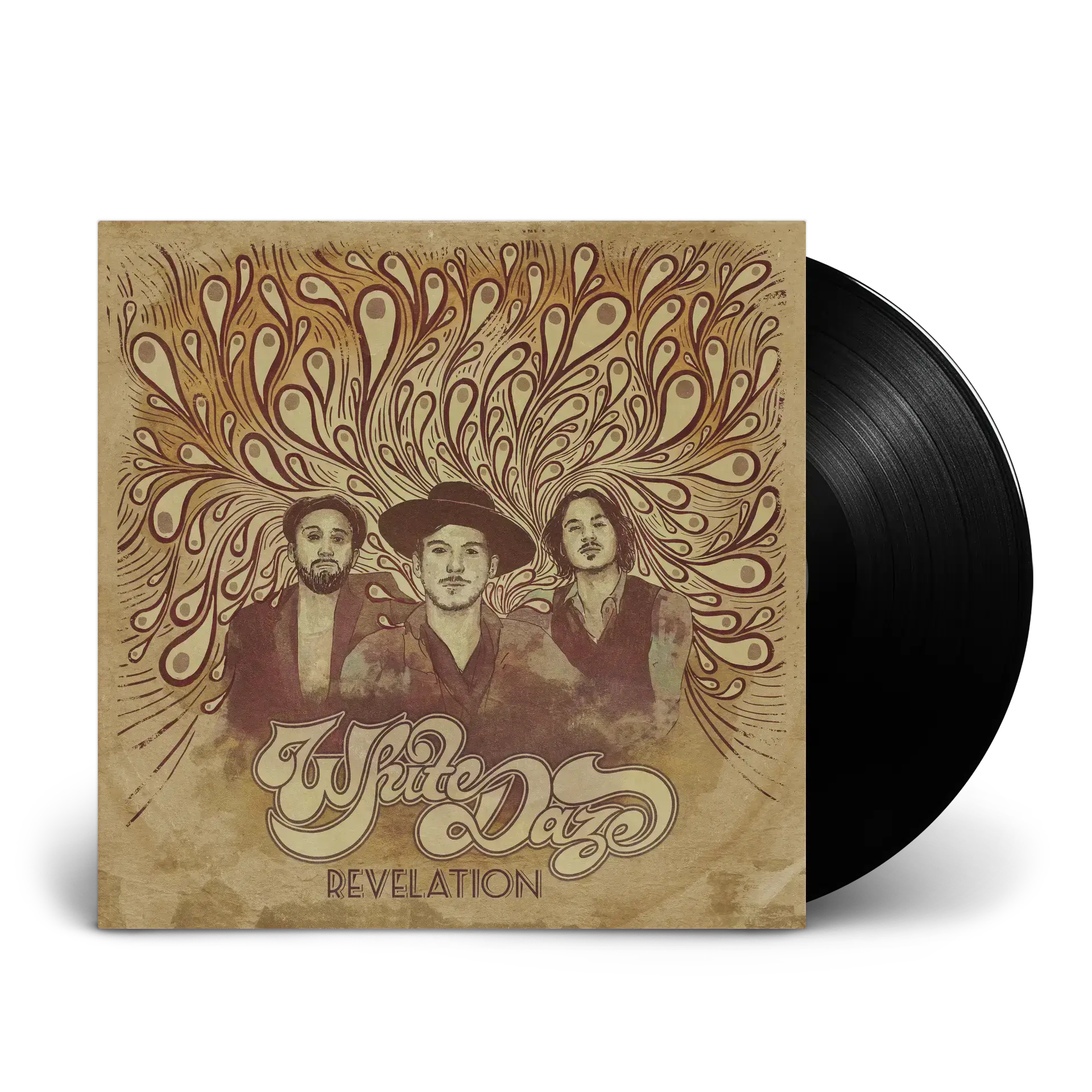 WHITE DAZE · Revelation EP | BLACK LP (Blues Rock Vinyl)