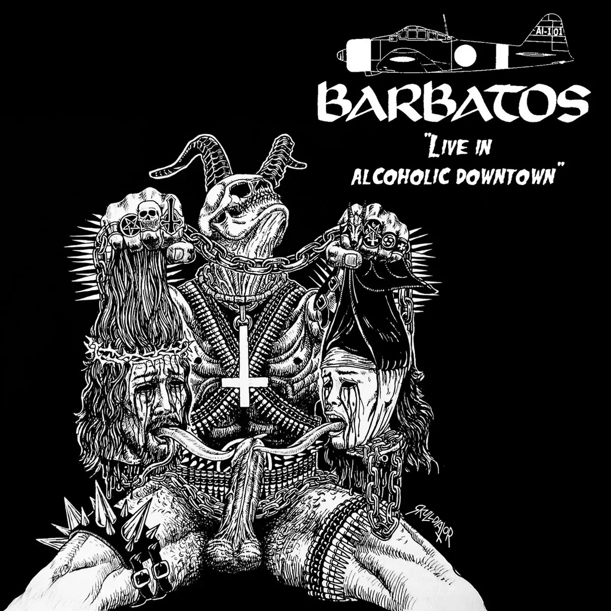 BARBATOS · Live In Alcoholic Downtown | CD BARBATOS · Live In Alcoholic Downtown | CD (Black Metal CDs)