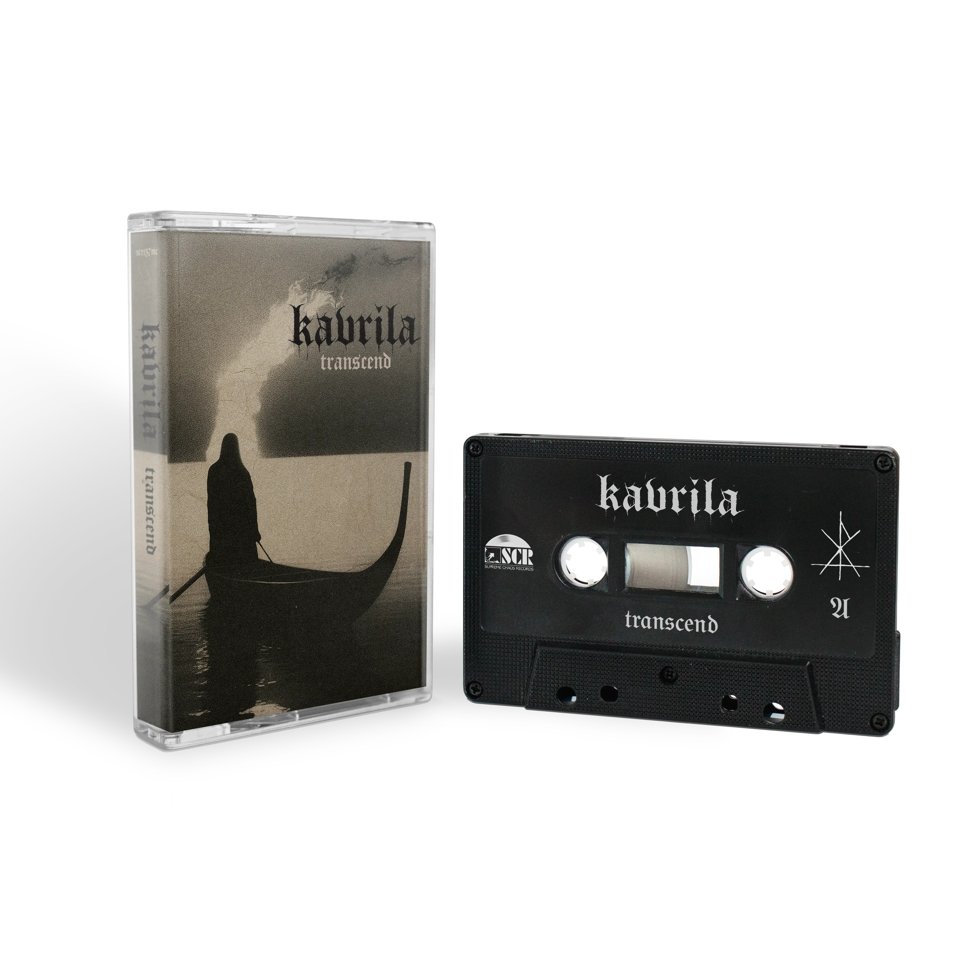 KAVRILA · Transcend | BLACK TAPE (Hardcore/Sludge/Crust/Post Metal Tapes)