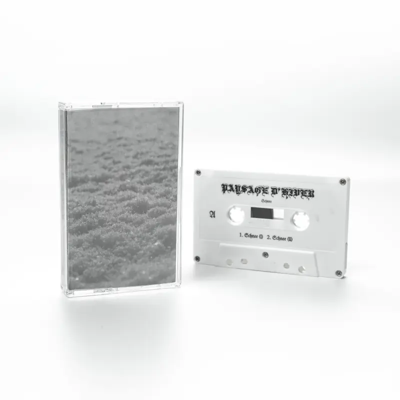 PAYSAGE D'HIVER - Schnee · WHITE TAPE (Black Metal Tapes)