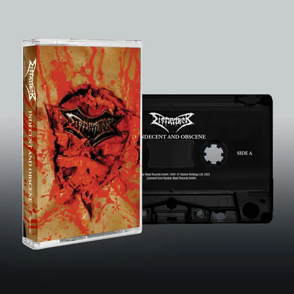 DISMEMBER · Indecent & Obscene | BLACK TAPE DISMEMBER · Indecent & Obscene | BLACK TAPE (Death Metal Tapes)