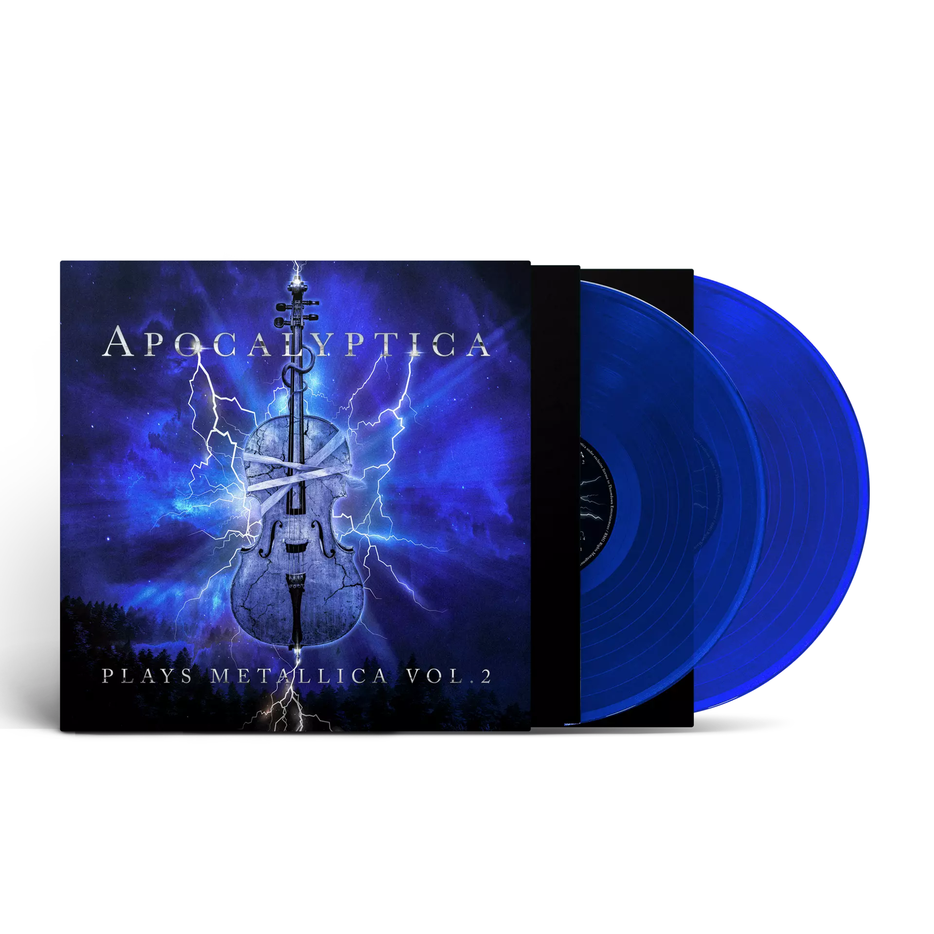 APOCALYPTICA - Plays Metallica Vol.2 [TRANSPARENT BLUE DOUBLE VINYL]