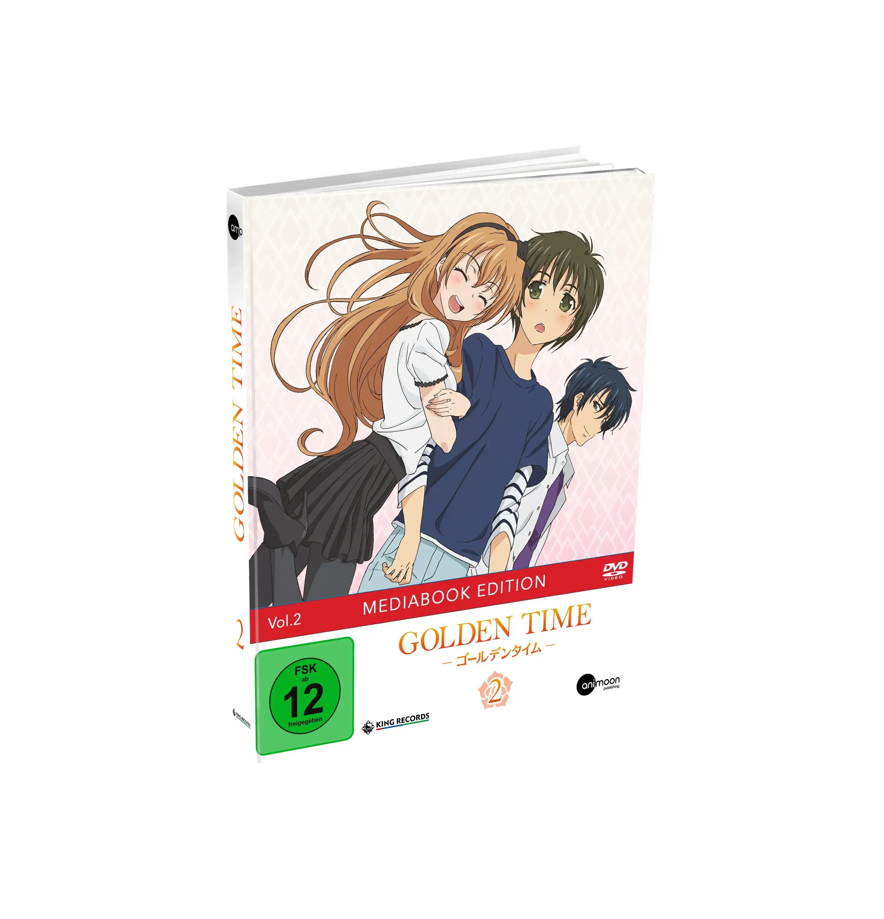 GOLDEN TIME · Golden Time Vol.2 | DVD (Animation/Anime DVDBluRay)