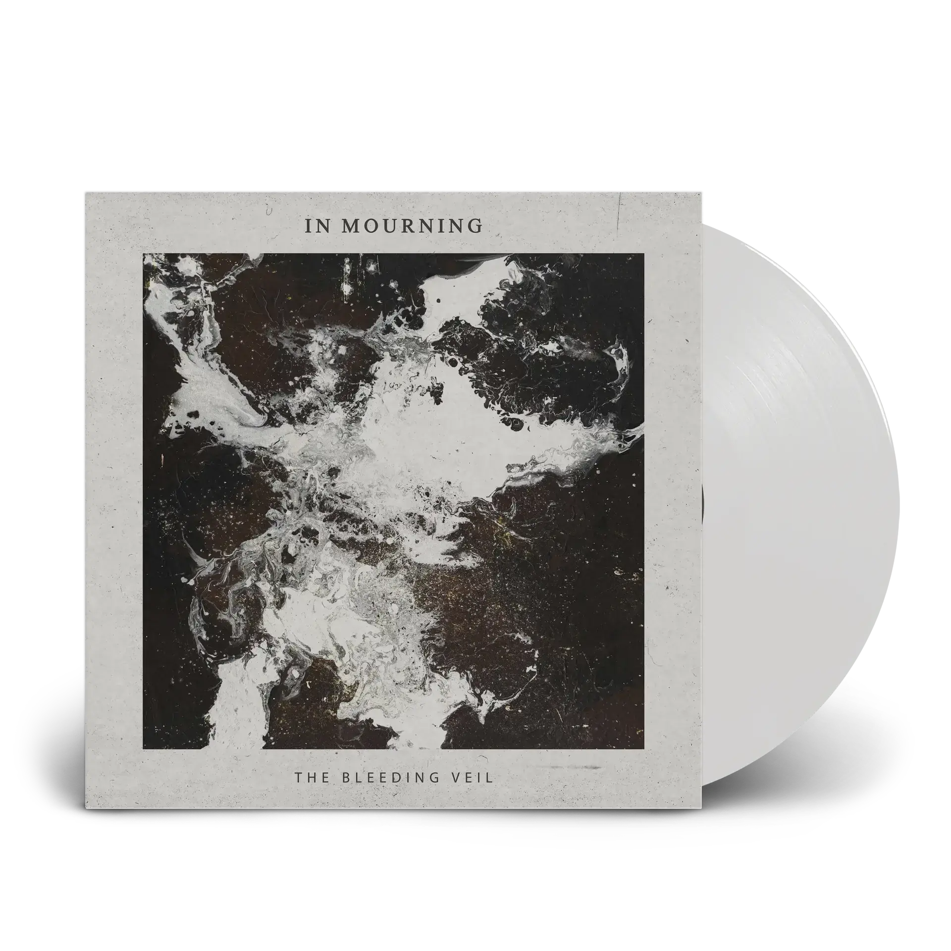 IN MOURNING · The Bleeding Veil | WHITE LP (Melodic Death Metal/Progressive Metal Vinyl)