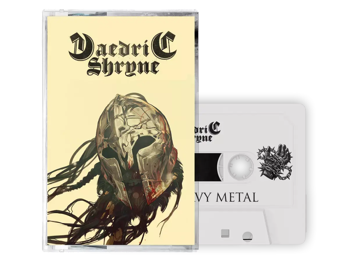DAEDRIC SHRYNE · Daedric Shryne | WOODEN TAPE BOX (Heavy Metal/Epic Metal Tapes) · Picture 1