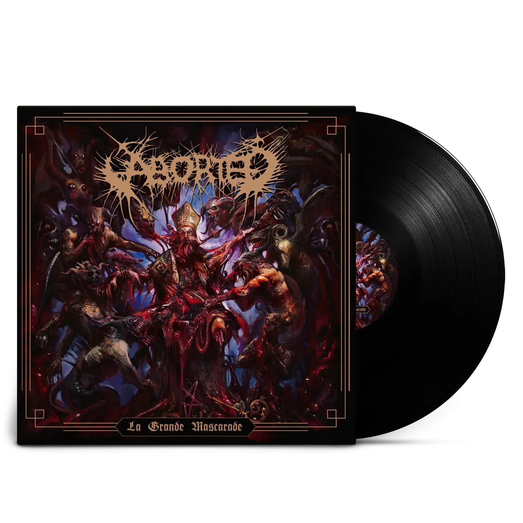 ABORTED · La Grande Mascarade | BLACK LP (Death Metal/Grindcore Vinyl)