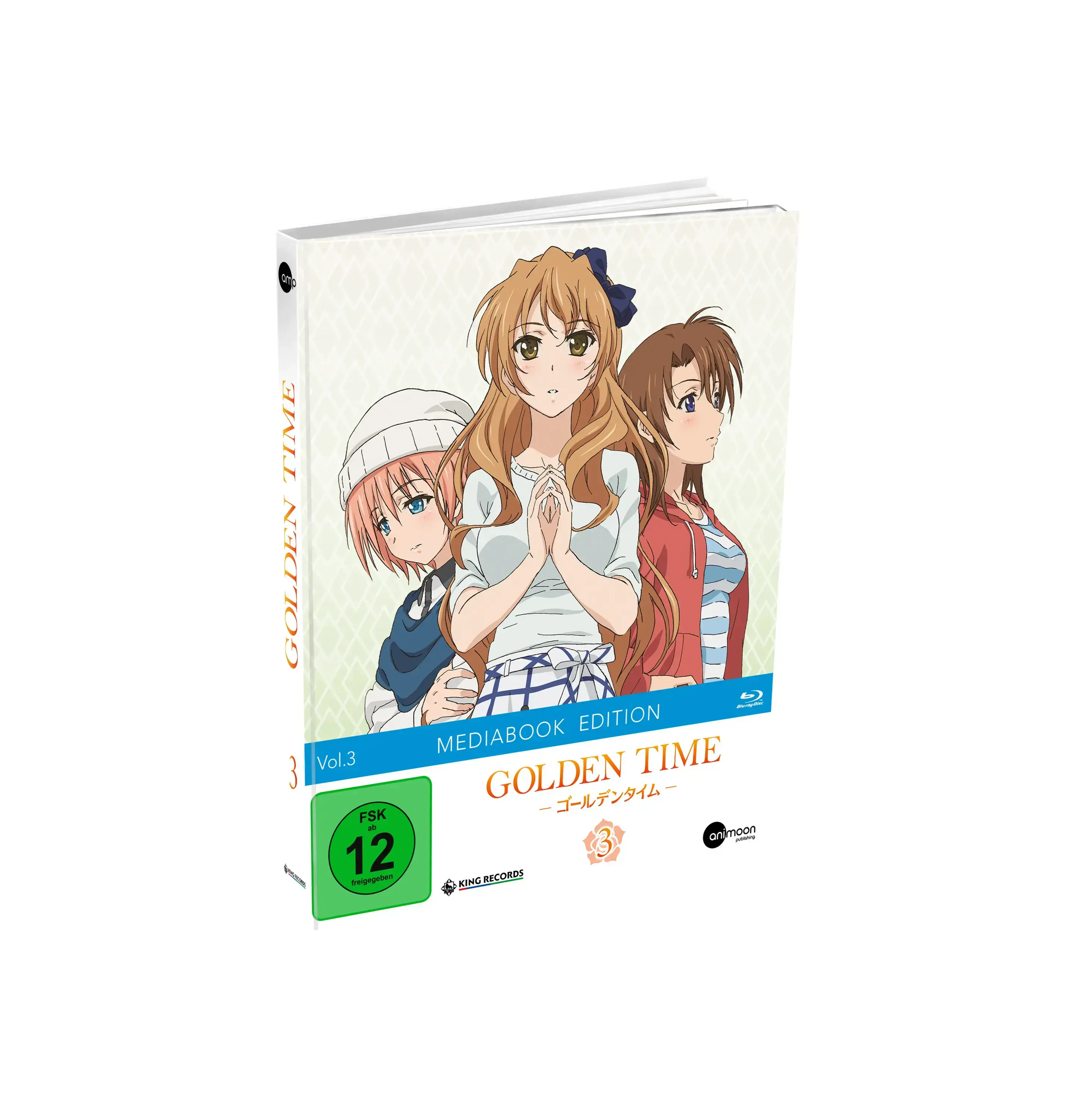 GOLDEN TIME · Golden Time Vol.3 | BLU-RAY (Animation/Anime DVDBluRay)