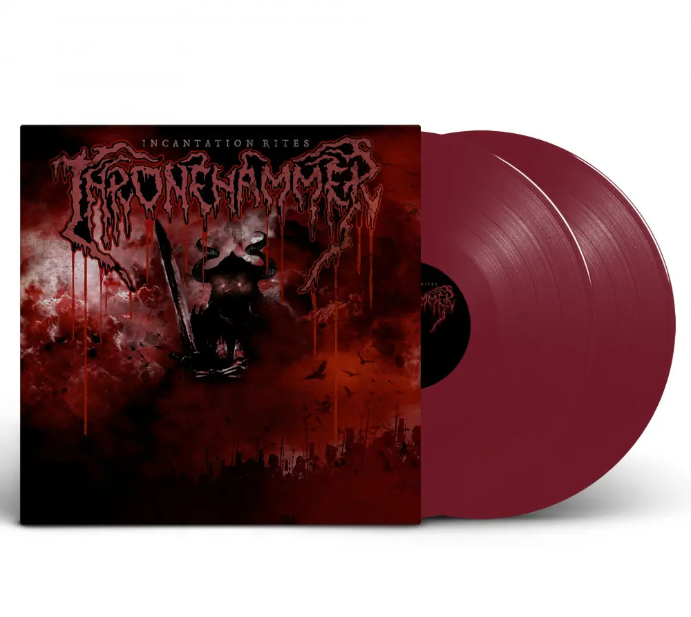 THRONEHAMMER · Incantation Rites | OXBLOOD 2LP (Doom Metal/Heavy Metal/Epic Metal/Death Metal Vinyl)