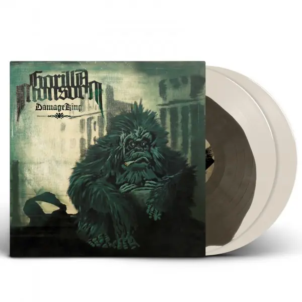 GORILLA MONSOON · Damage King | BONE/BROWN 2LP (Stoner Rock Vinyl)