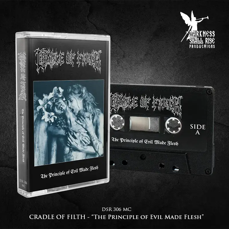 CRADLE OF FILTH - The Principle of Evil Made Flesh · BLACK TAPE CRADLE OF FILTH - The Principle of Evil Made Flesh · BLACK TAPE (Gothic Metal/Black Metal Tapes)