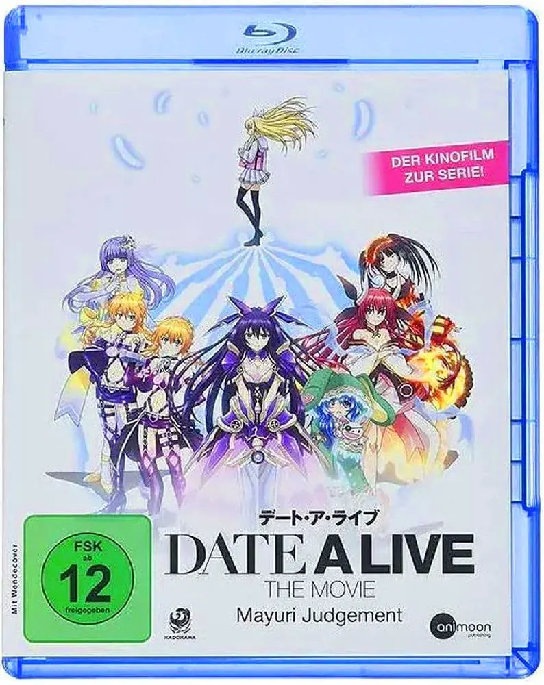 DATE A LIVE · Date A Live - The Movie | BLU-RAY (Animation/Anime DVDBluRay)
