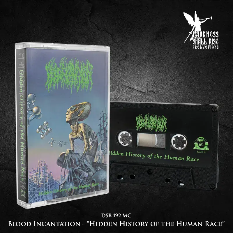BLOOD INCANTATION - Hidden History Of The Human Race (Re-Release) · BLACK TAPE (Death Metal Tapes)