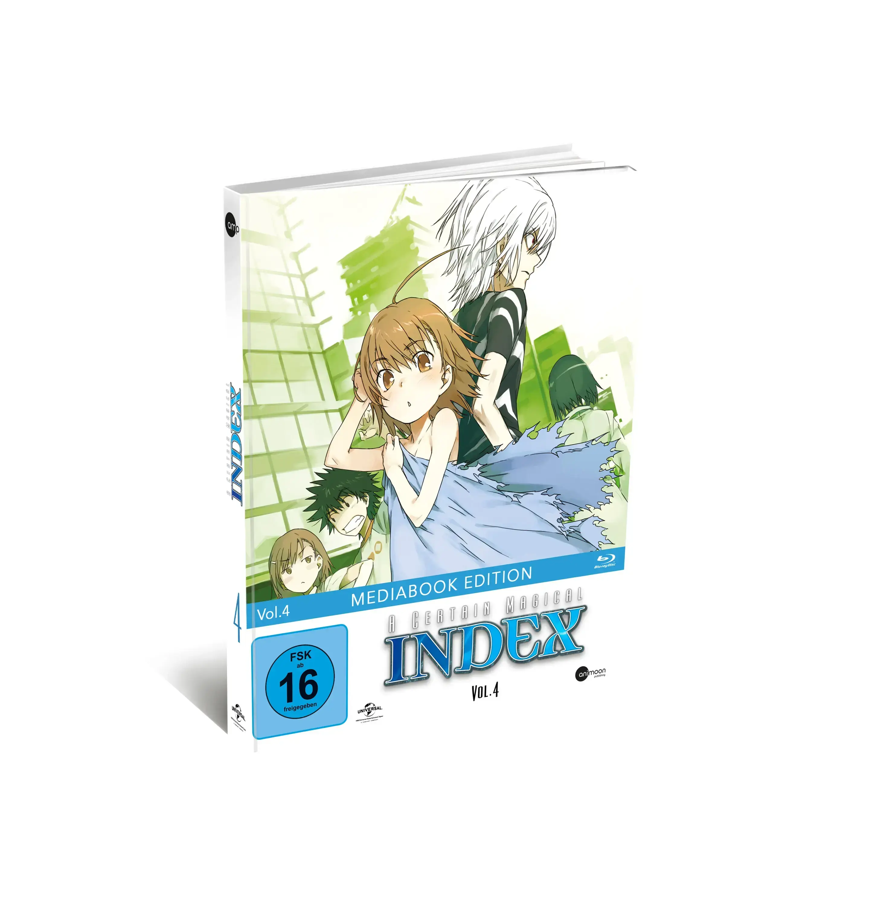 A CERTAIN MAGICAL INDEX · A Certain Magical Index Vol.4 | BLU-RAY (Animation/Anime DVDBluRay)
