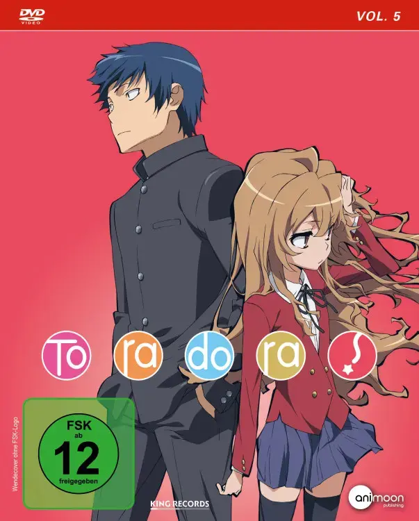 TORADORA · Toradora! - Vol.5 | DVD (Animation/Anime DVDBluRay)
