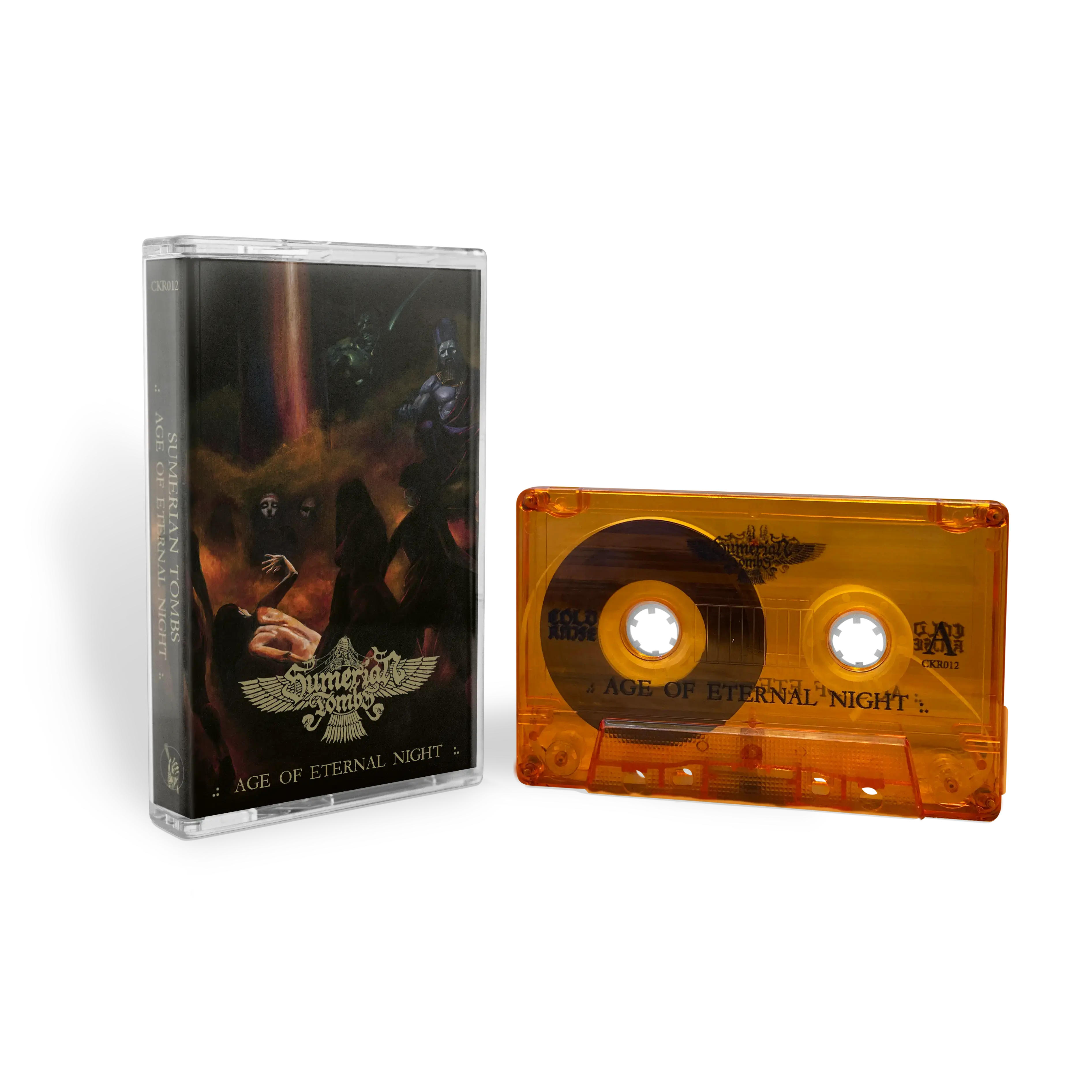 SUMERIAN TOMBS - Age of Eternal Night · ORANGE YELLOW TAPE (Black Metal/Death Metal Tapes)
