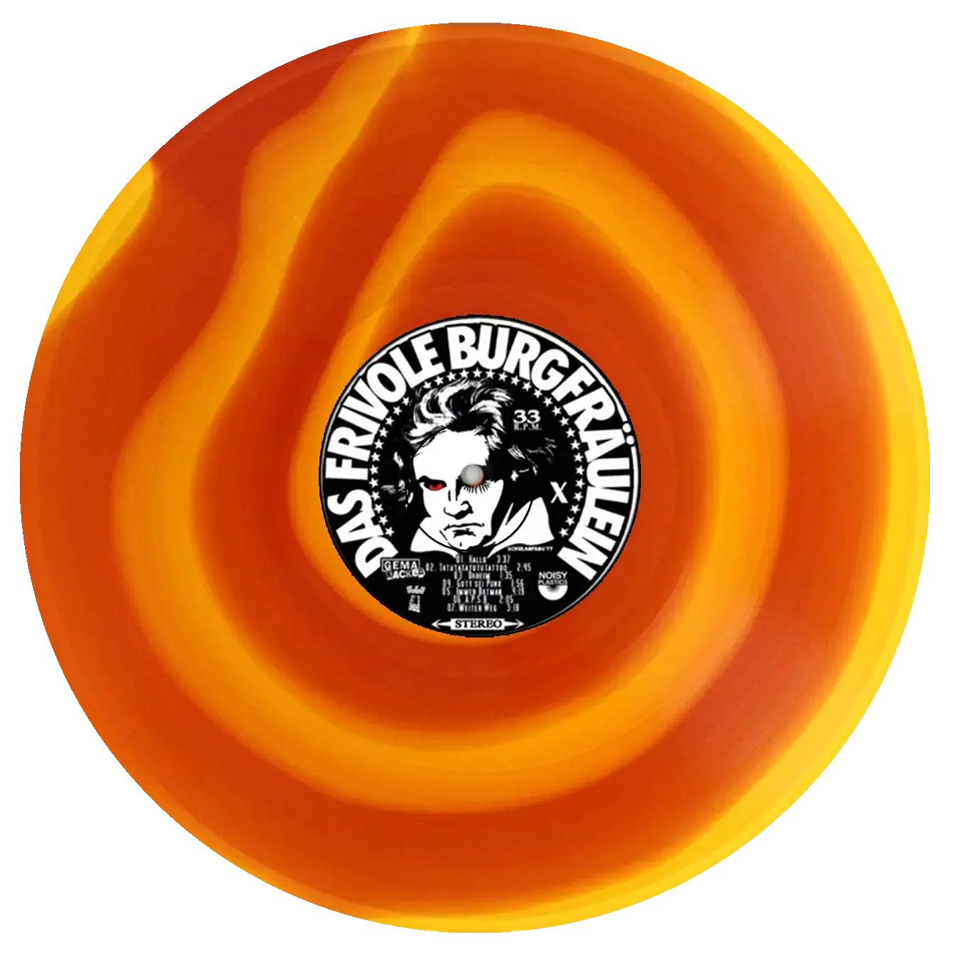 DAS FRIVOLE BURGFRÄULEIN · Kalsarikännit | LOLLIPOP LP (Fun Punk Vinyl) · Picture 2