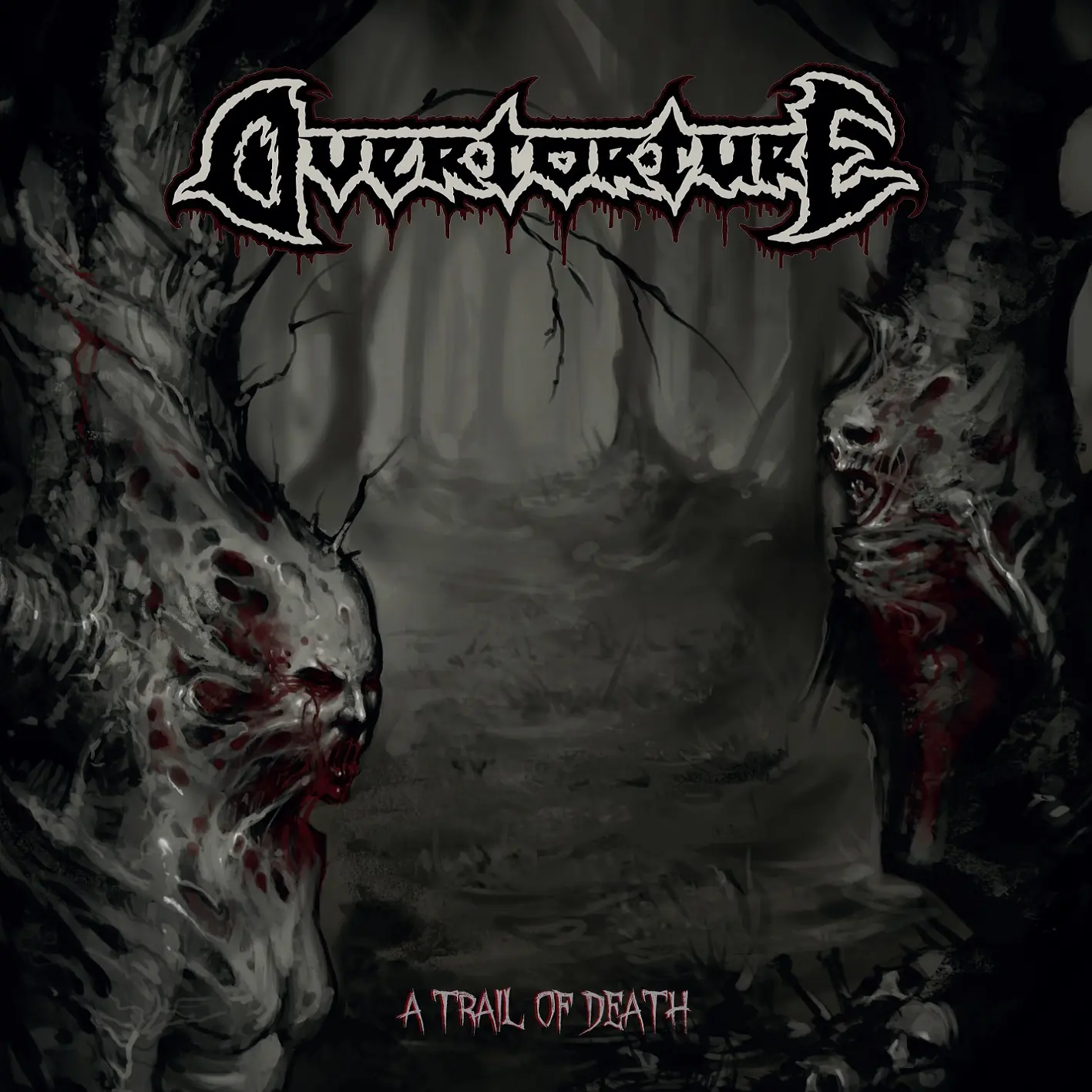 OVERTORTURE · A Trail Of Death | CLEAR LP (Death Metal Vinyl) · Picture 1