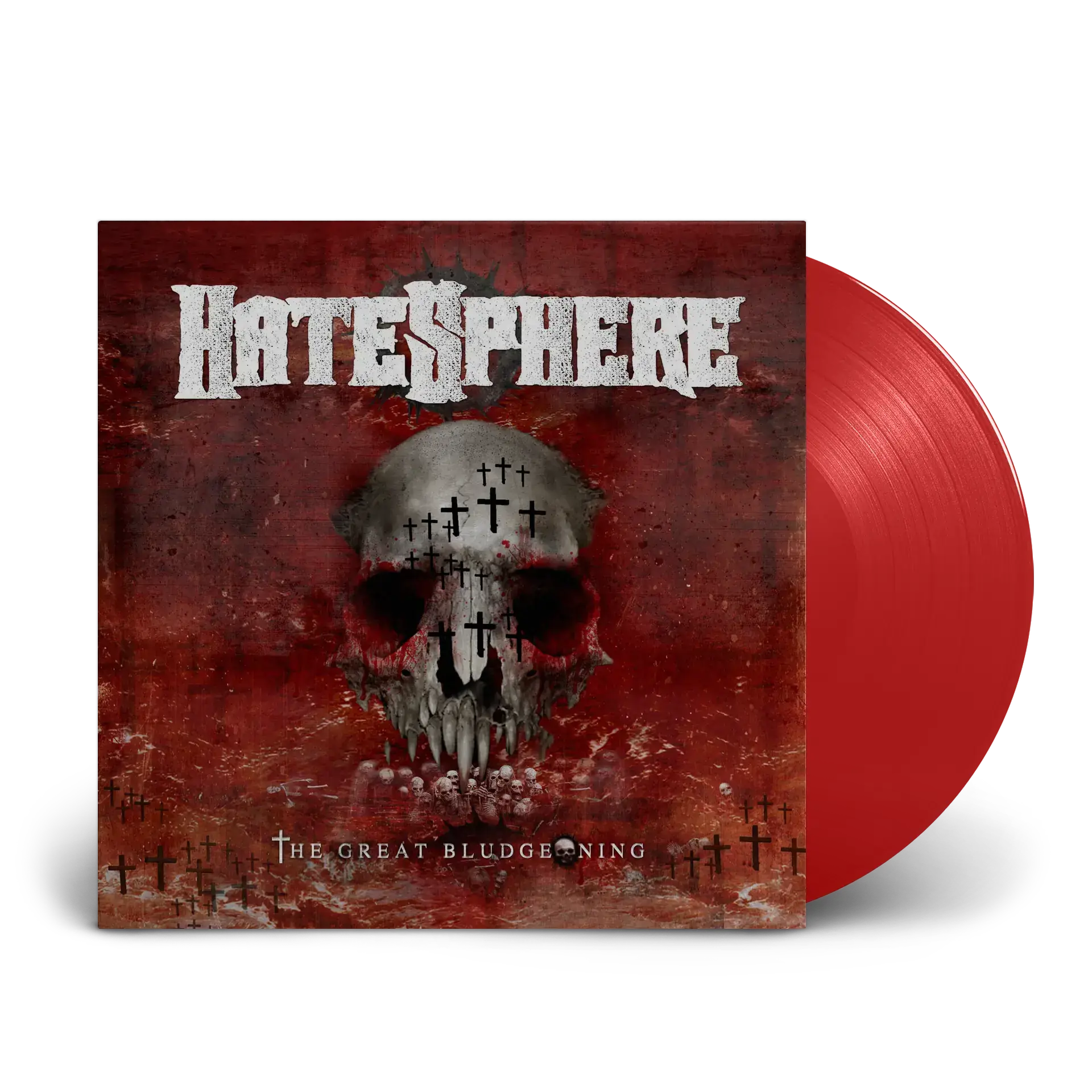 HATESPHERE · The Great Bludgeoning | TRANSPARENT RED LP (Thrash Metal Vinyl)
