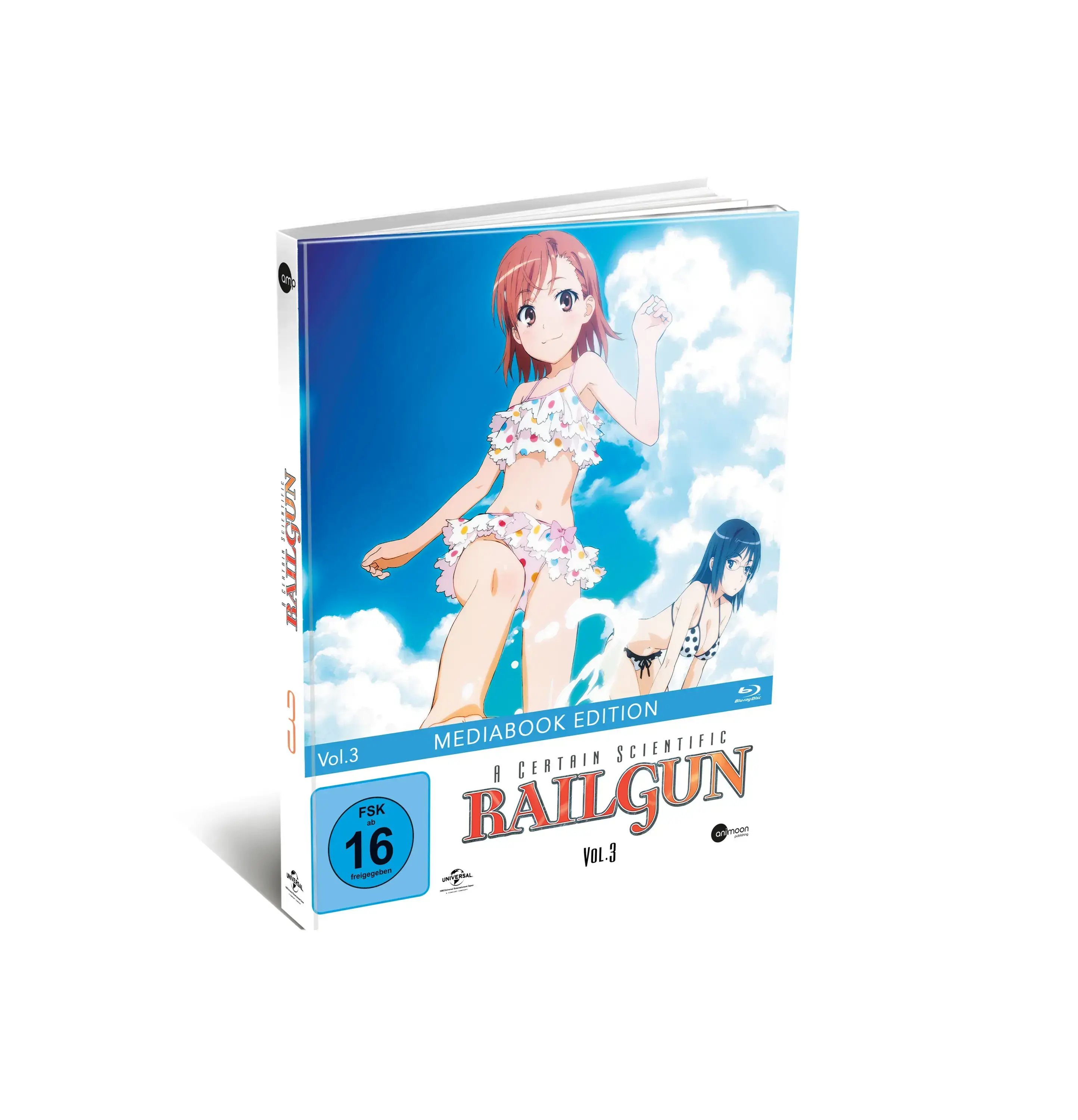 A CERTAIN SCIENTIFIC RAILGUN · A Certain Scientific Railgun Vol.3 | BLU-RAY (Animation/Anime DVDBluRay)