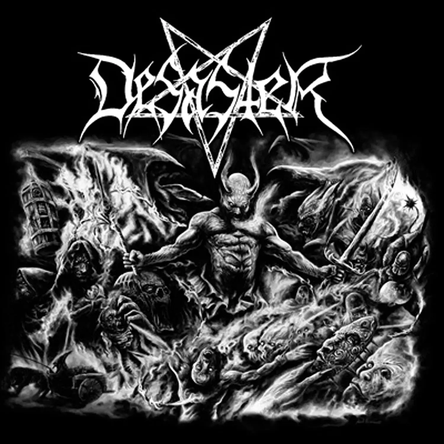 DESASTER - The Arts Of Destruction · BLACK LP (Thrash Metal Vinyl) · Picture 1