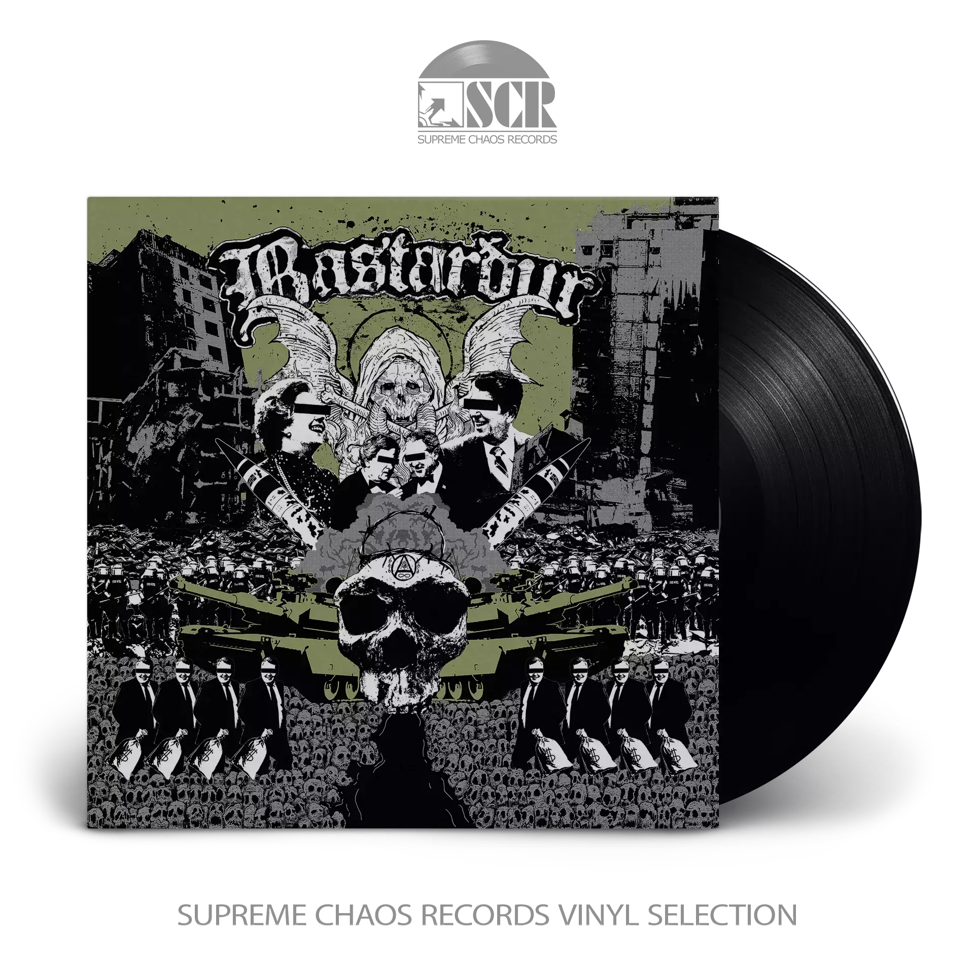 BASTARDUR - Satan's Loss of Son · BLACK LP (Crust Vinyl)