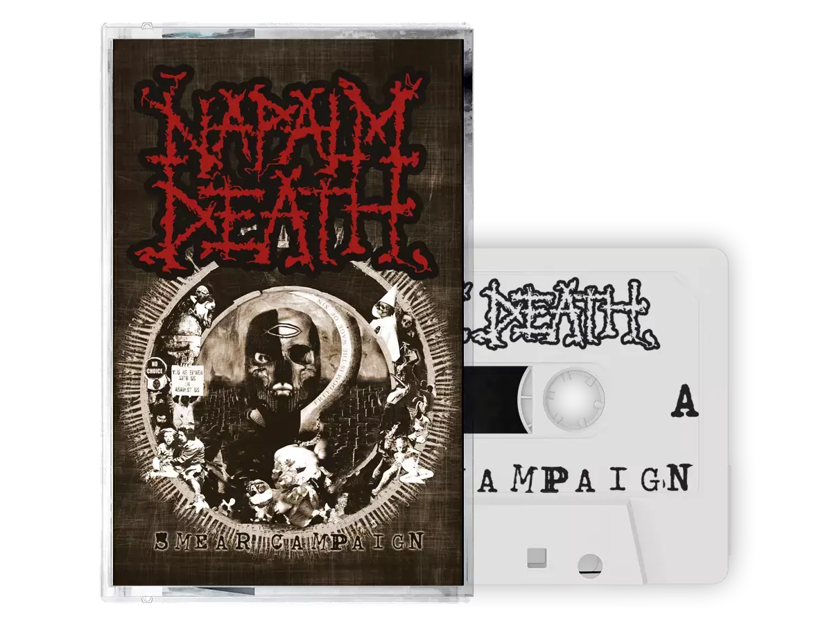 NAPALM DEATH - Smear Campaign · WHITE TAPE (Grindcore Tapes)