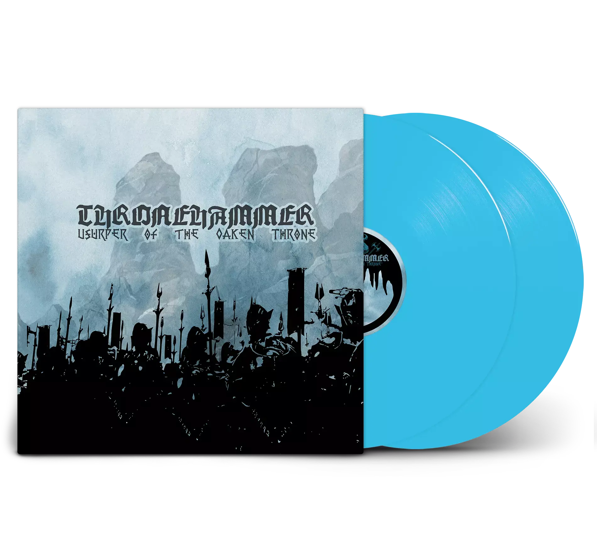 THRONEHAMMER · Usurper of the Oaken Throne | TURQUOISE 2LP (Epic Metal/Doom Metal/Death Metal Vinyl)