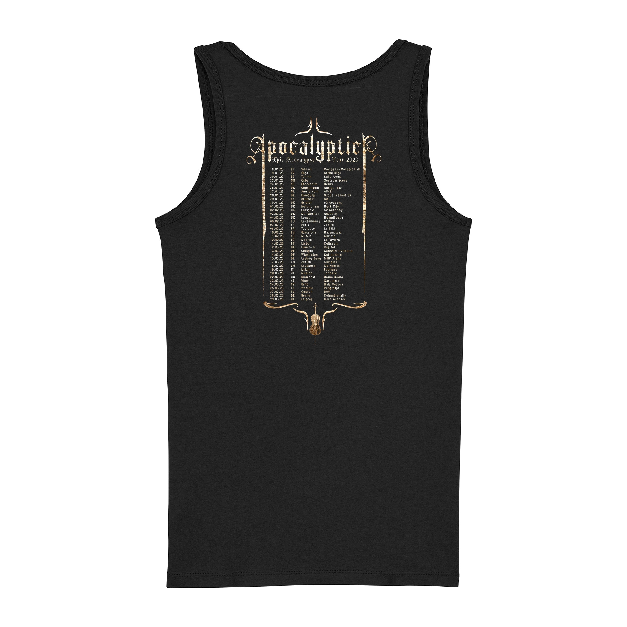 APOCALYPTICA - Epic Apocalypse Tour 2023 [TANKTOP]