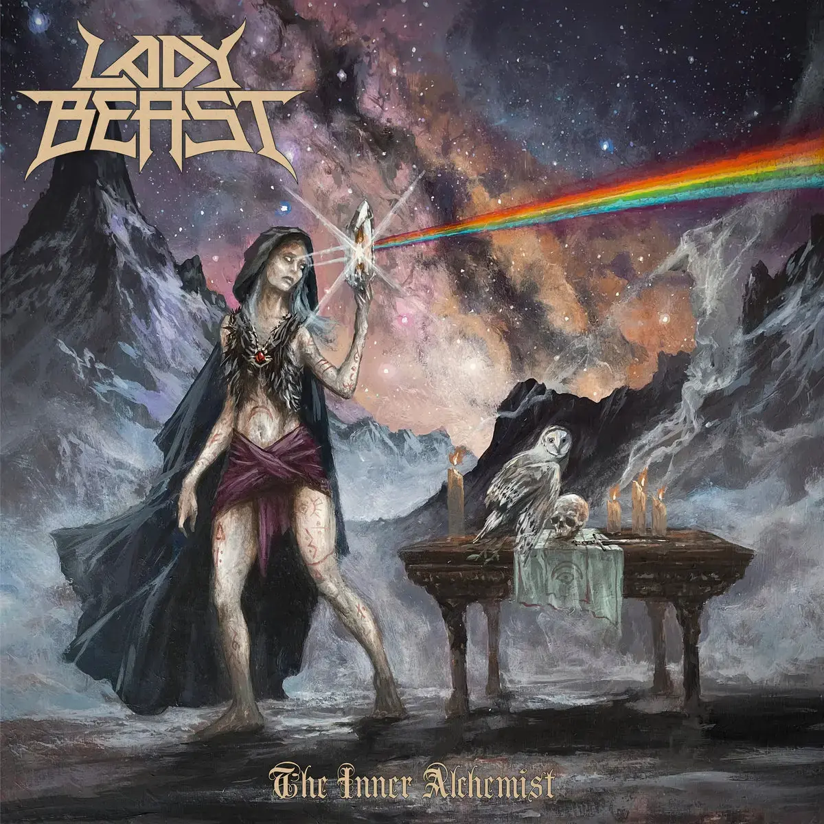 LADY BEAST - The Inner Alchemist · BLACK LP (Heavy Metal Vinyl) · Bild 1