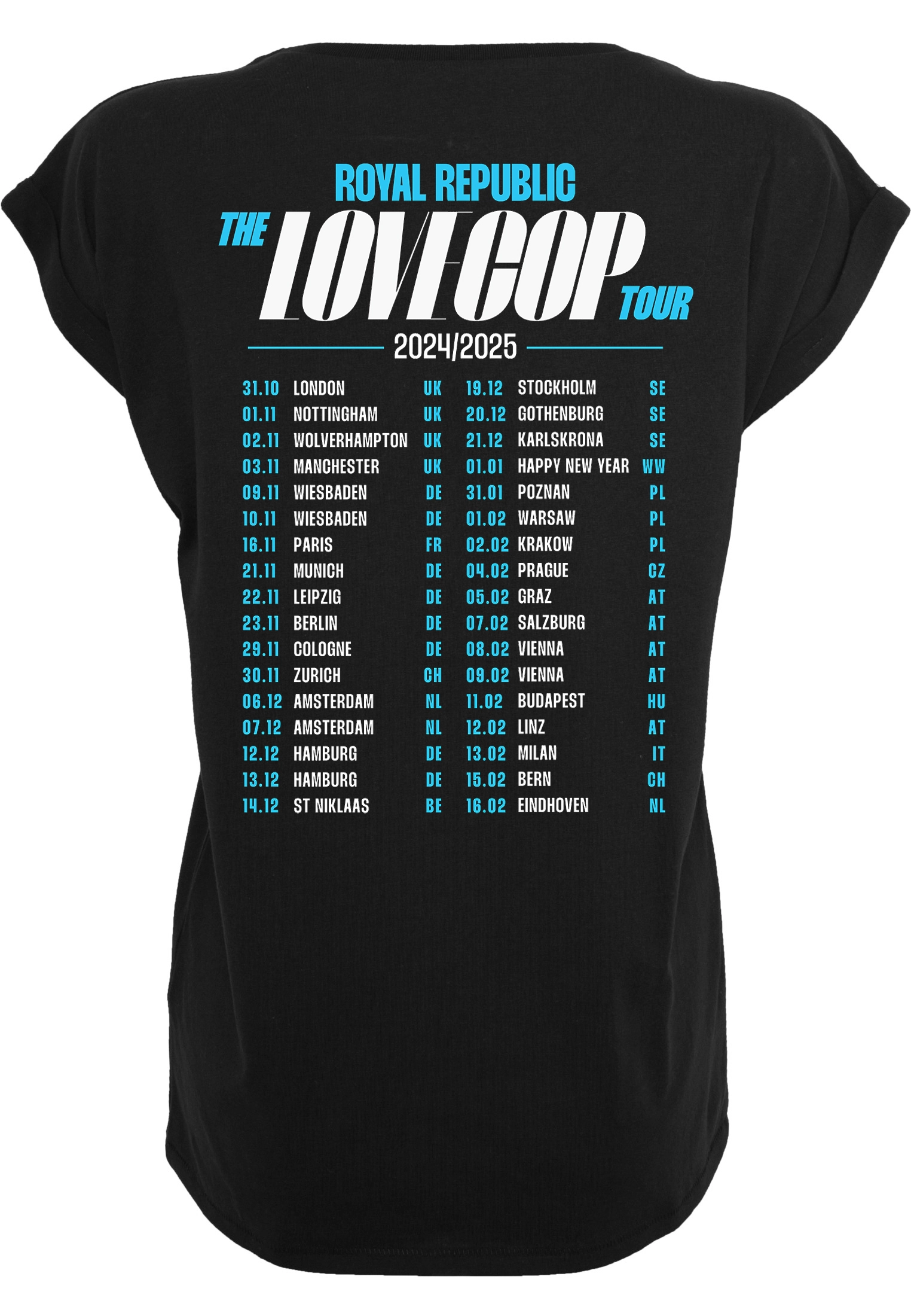 ROYAL REPUBLIC - Tour 24/25 Women [T-SHIRT] 1
