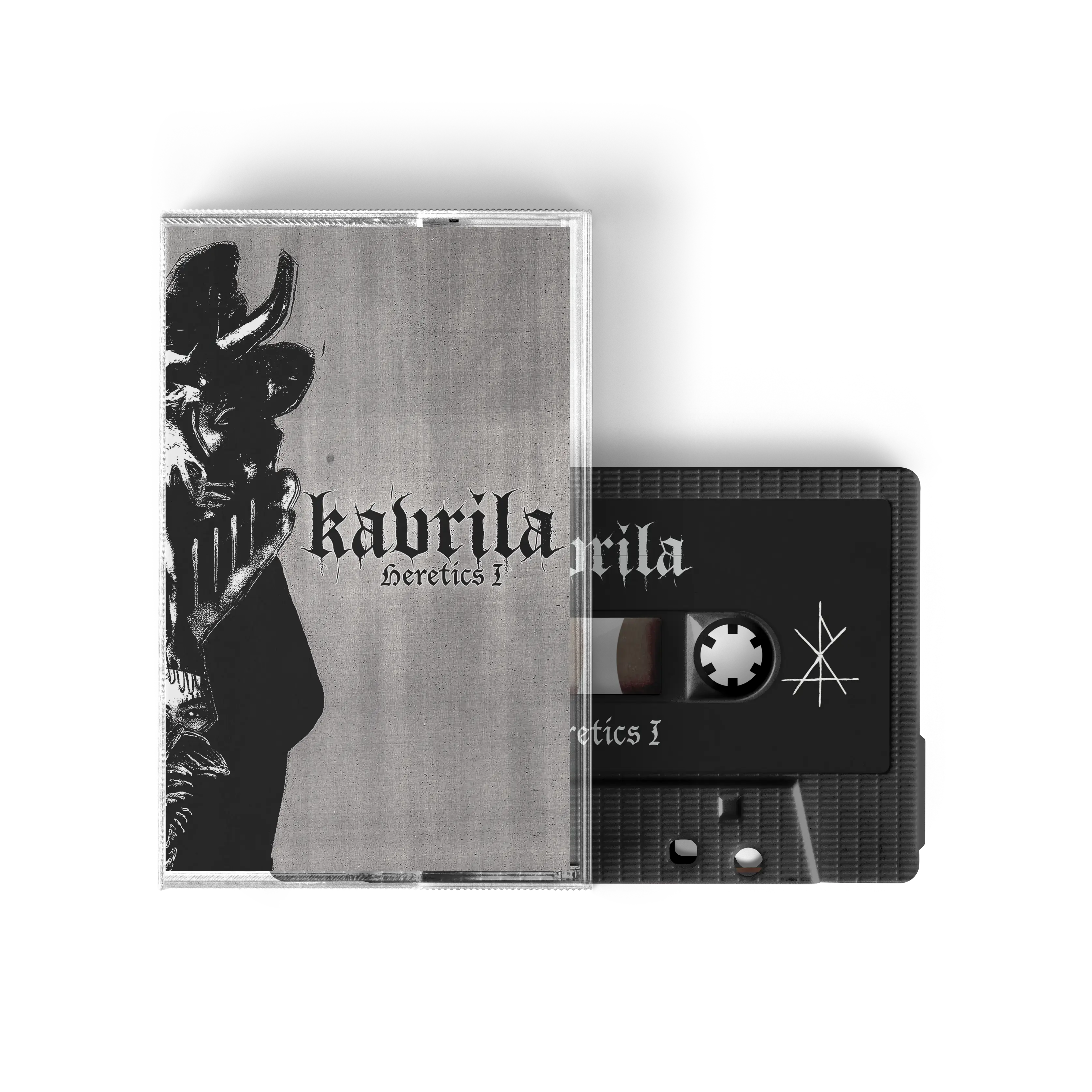 KAVRILA · Heretics I | BLACK TAPE (Sludge/Doom Metal/Black Metal/Hardcore Tapes)