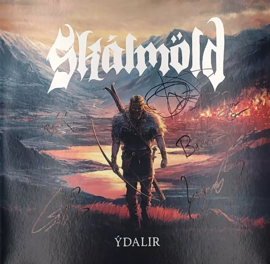 SKALMÖLD - Ýdalir SIGNED [BLACK DOUBLE VINYL] 1
