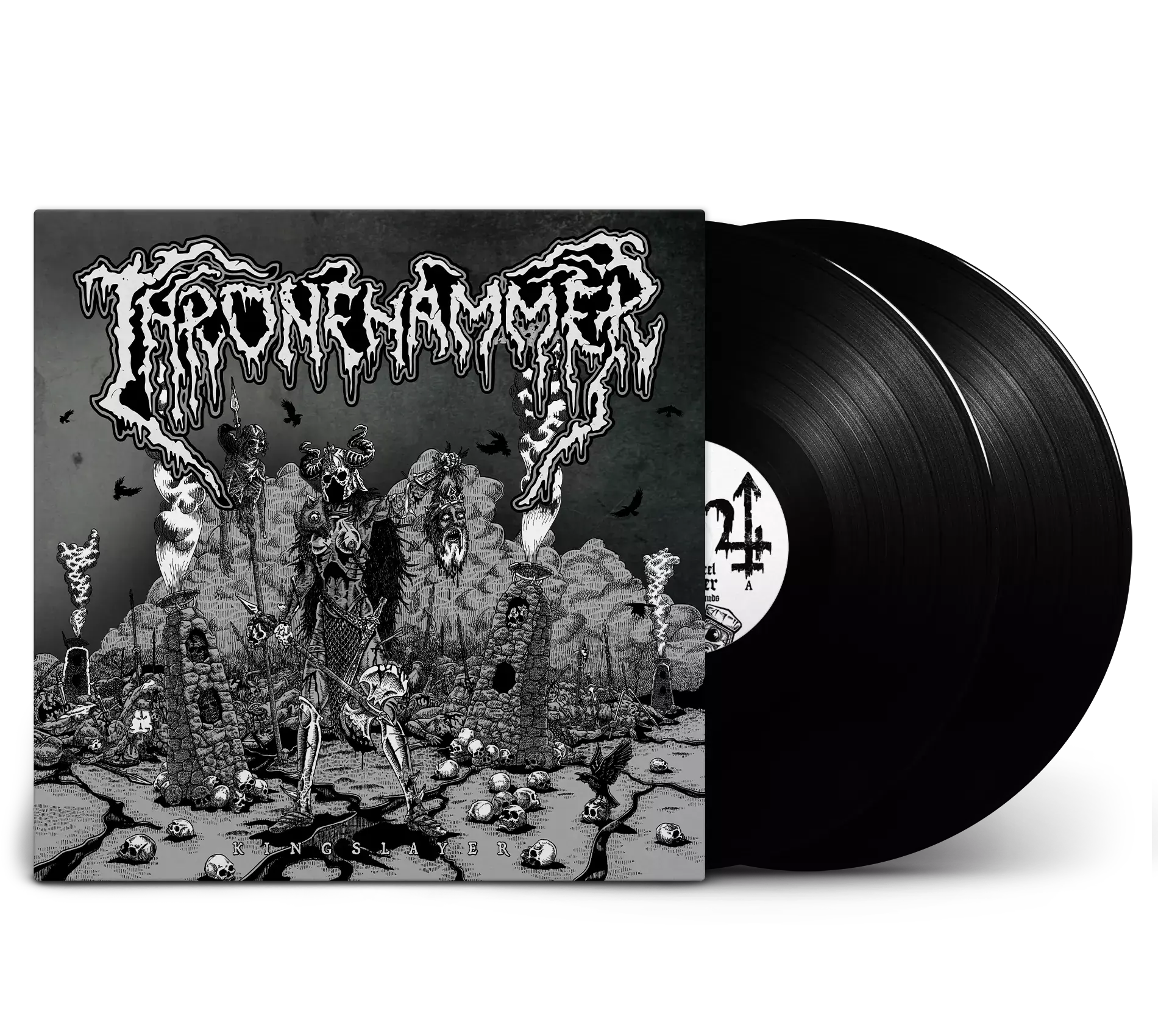 THRONEHAMMER · Kingslayer | BLACK 2LP (Doom Metal/Epic Metal/Death Metal Vinyl)