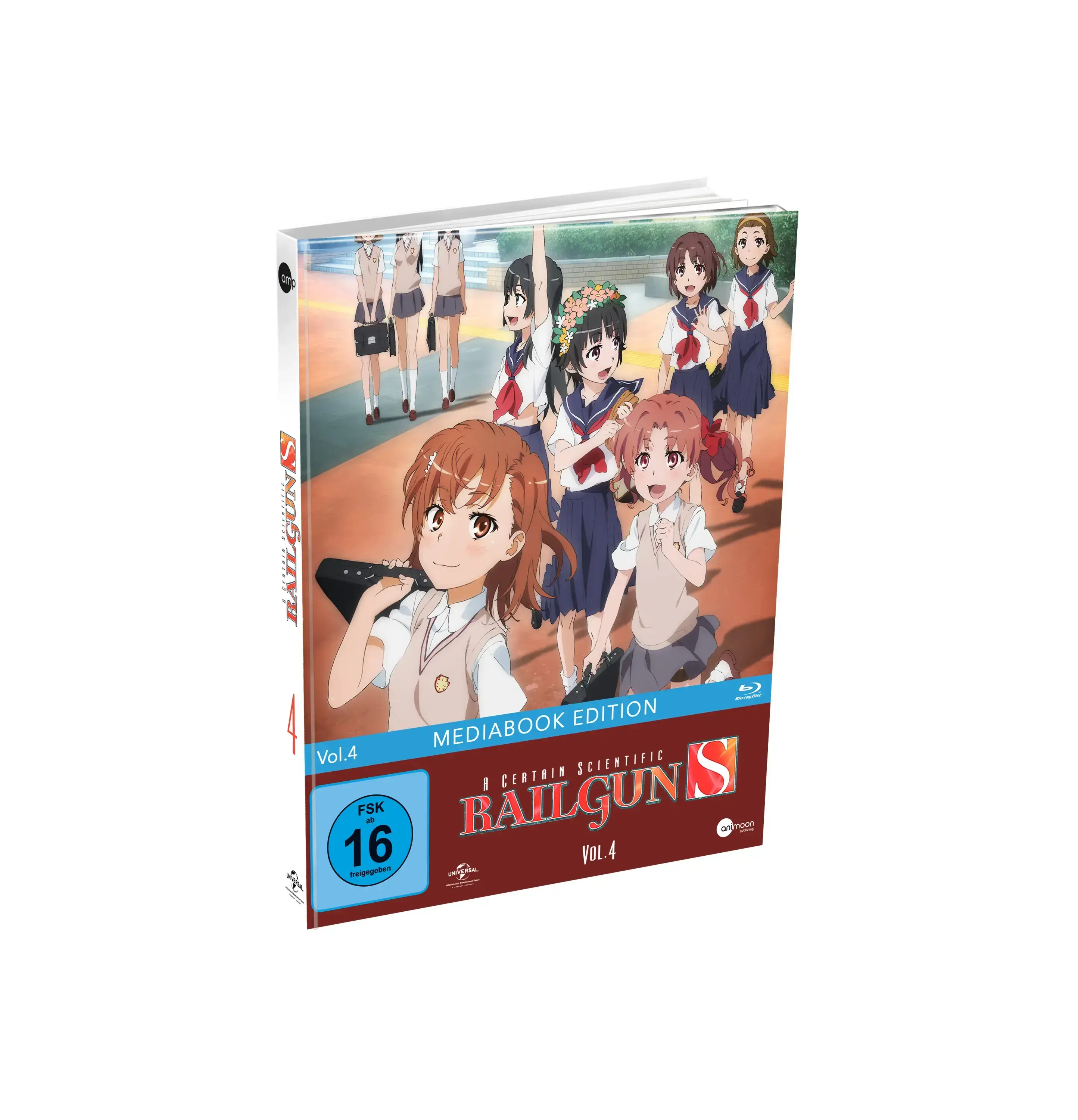 A CERTAIN SCIENTIFIC RAILGUN · A Certain Scientific Railgun S Vol.4 | BLU-RAY (Animation/Anime DVDBluRay)